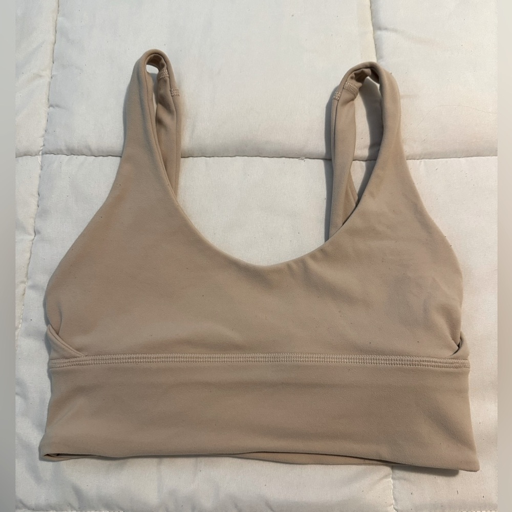 Lululemon Align Reversible Bra , A/B Cup contour both sides light nude beige - Picture 7 of 7